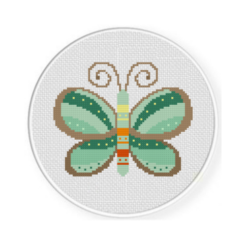 Beautiful Butterfly Cross Stitch Pattern - Image 2