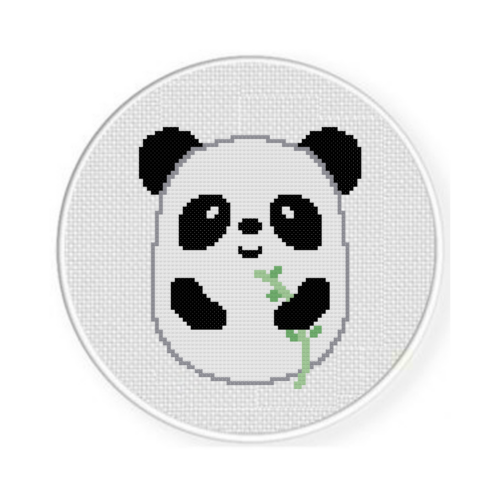 Cute Panda Cross Stitch Pattern - Image 2