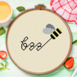 Bzzz Cross Stitch Pattern