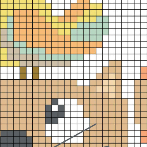 Cat and Bird Cross Stitch Pattern - Image 3