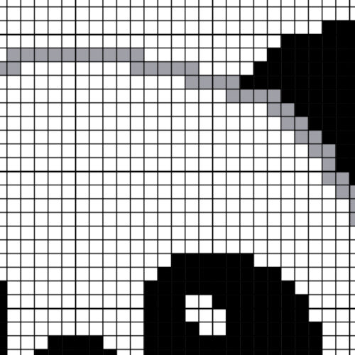 Cute Panda Cross Stitch Pattern - Image 4