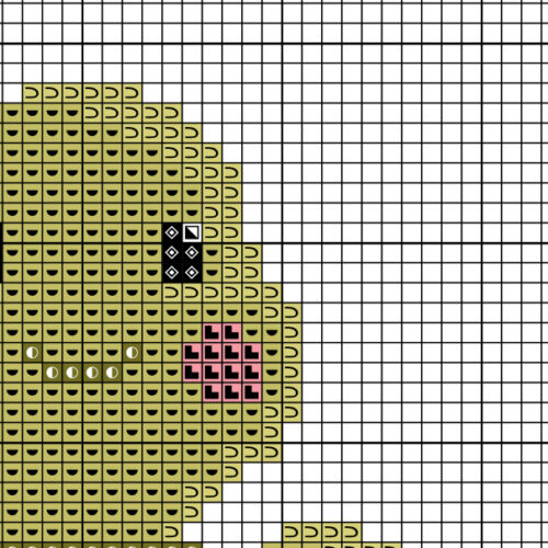 Cute Turtle Cross Stitch Pattern - Image 3