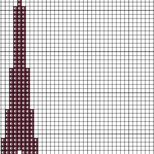 Eiffel Tower Cross Stitch Pattern - Image 3