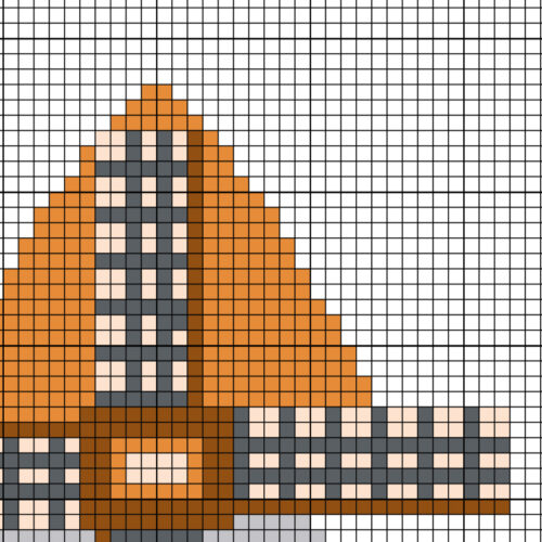Old Windmill Cross Stitch Pattern - Image 4