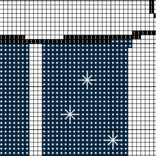 Starry Night Cat Cross Stitch Pattern - Image 4