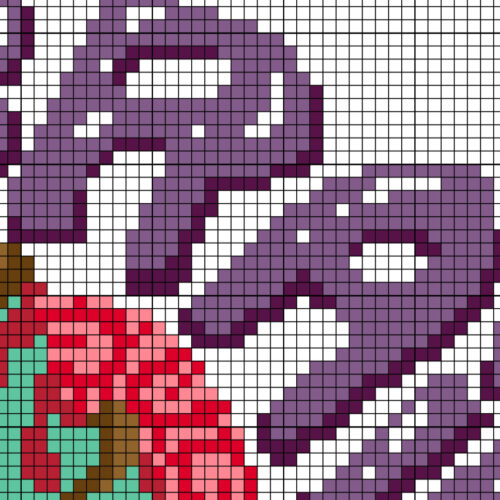Zombie Brain Cross Stitch Pattern - Image 3