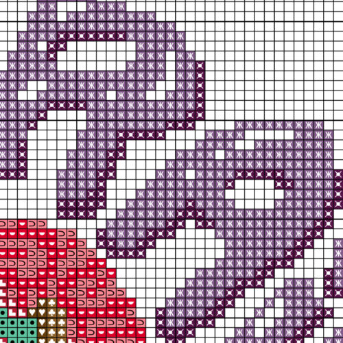 Zombie Brain Cross Stitch Pattern - Image 4