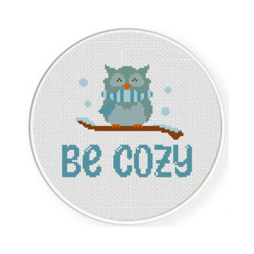 Be Cozy Cross Stitch Pattern - Image 2