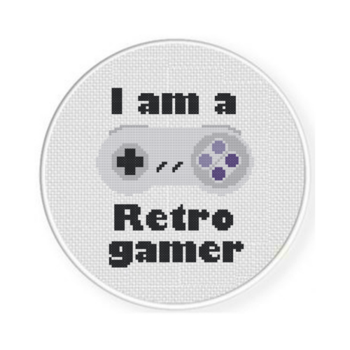 Retro Gamer Cross Stitch Pattern - Image 2