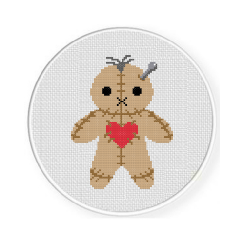 Voodoo Doll Cross Stitch Pattern - Image 2