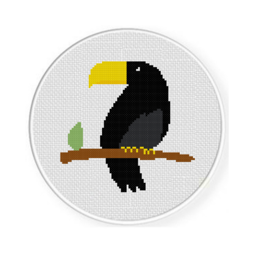 Toucan Bird Cross Stitch Pattern - Image 2
