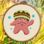 Stylish Starfish Cross Stitch Pattern