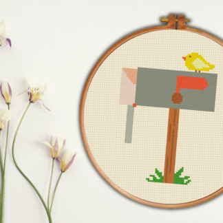 Mailbox Cross Stitch Pattern