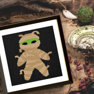 Mummy Cross Stitch Pattern