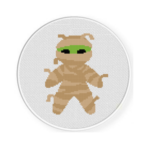 Mummy Cross Stitch Pattern - Image 2