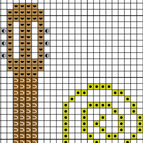 Acoustic Guitar Cross Stitch Pattern - Image 3