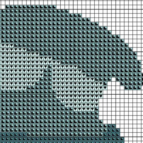 Boy With Beanie Cross Stitch Pattern - Image 4