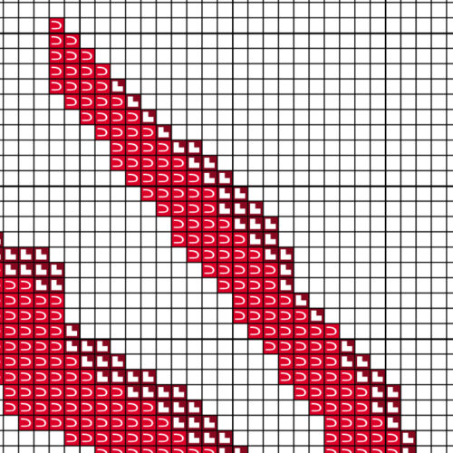 Claw Scratch Cross Stitch Pattern - Image 4