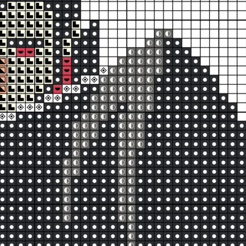 Dracula Cross Stitch Pattern - Image 3
