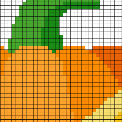 Halloween Pumpkin Cross Stitch Pattern - Image 3