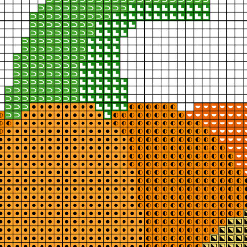 Halloween Pumpkin Cross Stitch Pattern - Image 4