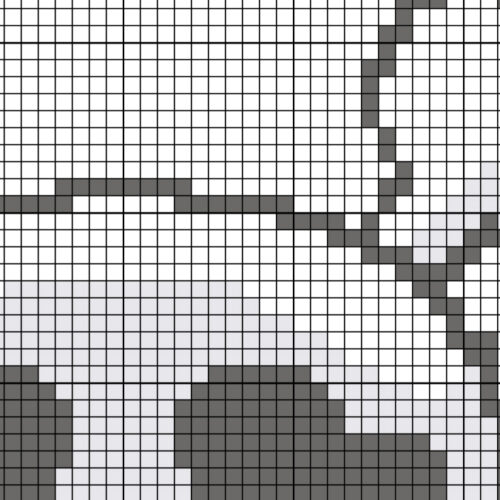 Skull Guy Cross Stitch Pattern - Image 4
