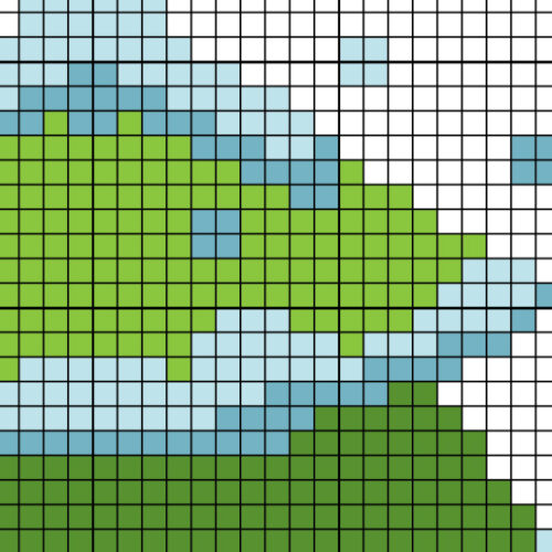 Snowy Tree Cross Stitch Pattern - Image 3