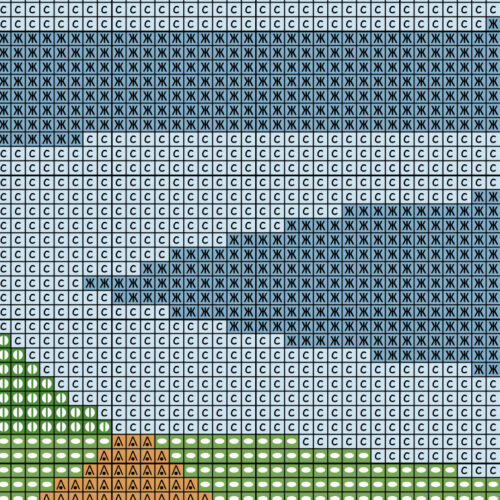 This Way Cross Stitch Pattern - Image 3