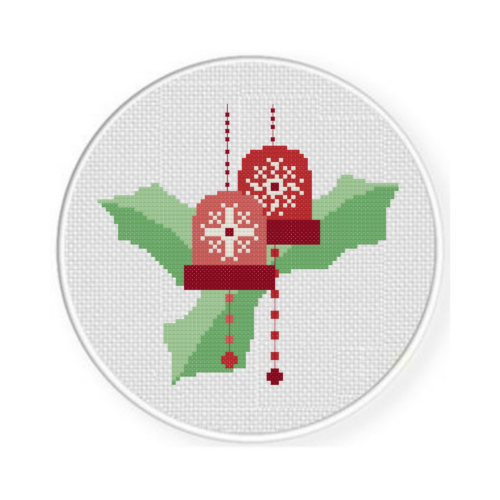 Christmas Bells Cross Stitch Pattern - Image 2