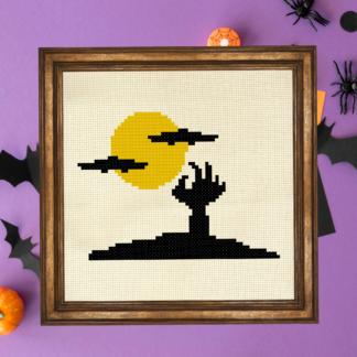 Monster Hands Cross Stitch Pattern