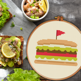 Sandwich Cross Stitch Pattern