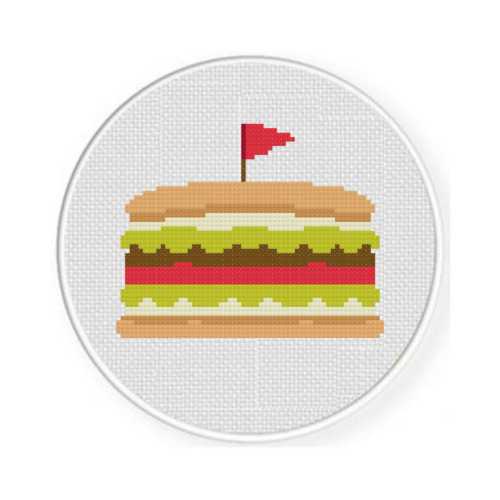 Sandwich Cross Stitch Pattern - Image 2