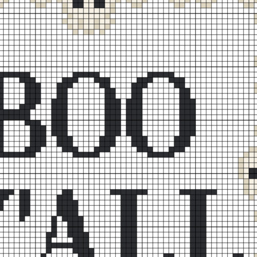Boo Y'all Cross Stitch Pattern - Image 4