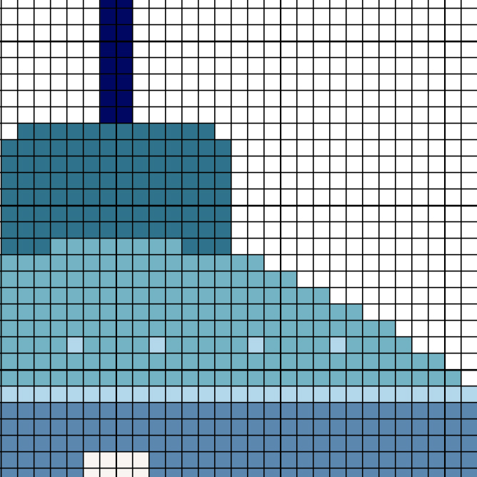 Christmas Ball Snowflake Cross Stitch Pattern - Image 3