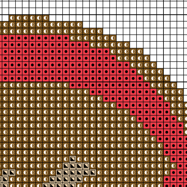 Cute Girl With Ear Warmer Cross Stitch Pattern - Image 3