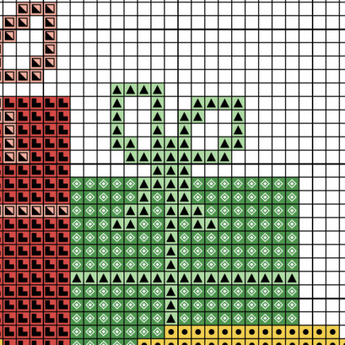Sled with Gifts Cross Stitch Pattern - Image 4