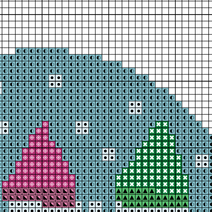 Snowmen Cross Stitch Pattern - Image 3