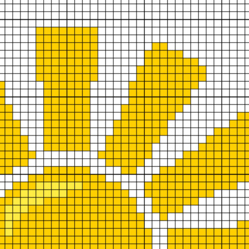Sun Cross Stitch Pattern - Image 4
