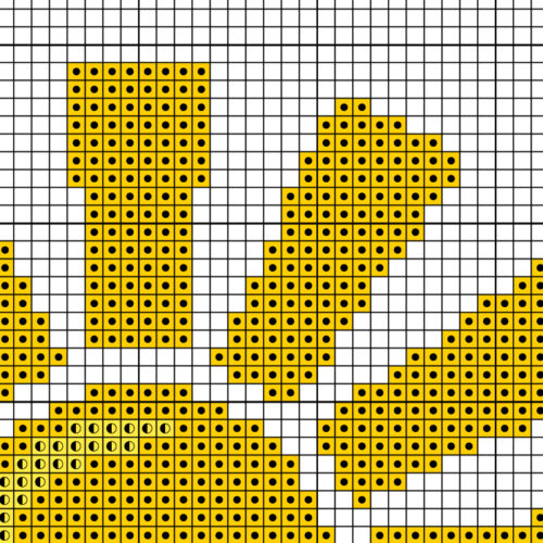 Sun Cross Stitch Pattern - Image 3