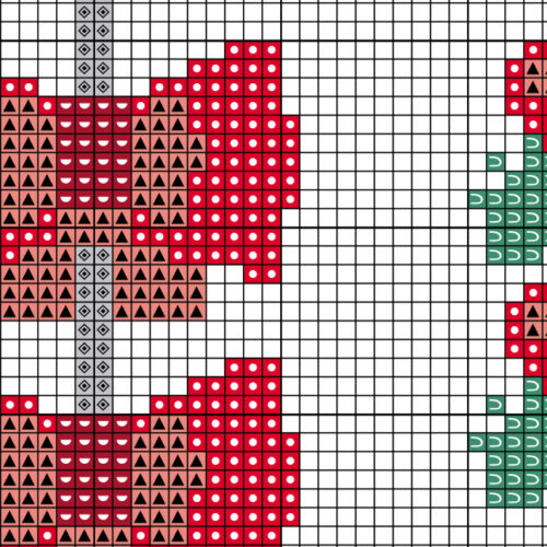 Xmas Decor Balls Cross Stitch Pattern - Image 4