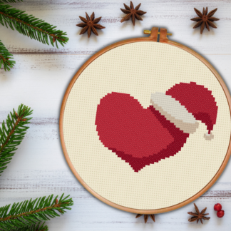 Christmas Love Cross Stitch Pattern