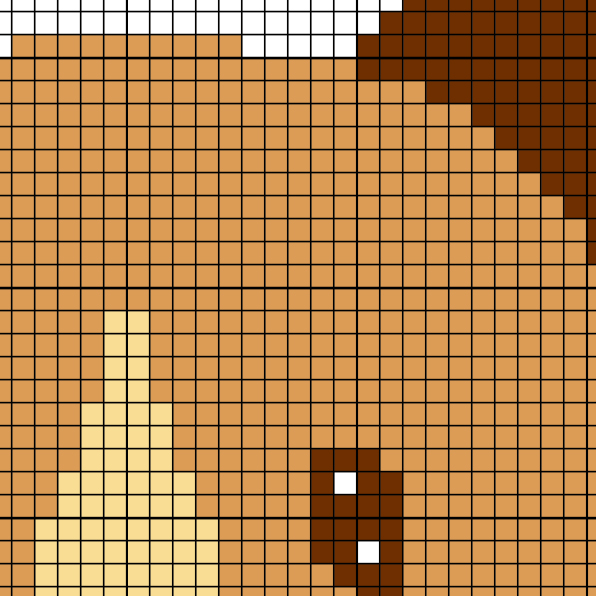 Brown Dog Cross Stitch Pattern - Image 3