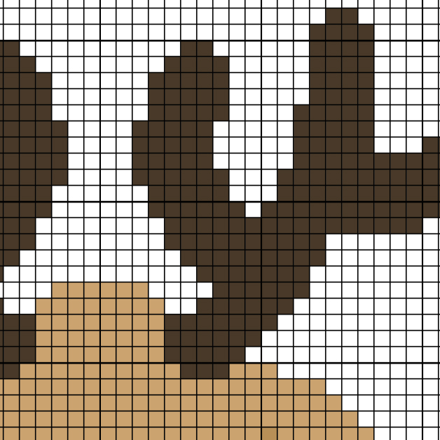 Cute Red Nose Reindeer Cross Stitch Pattern - Image 4