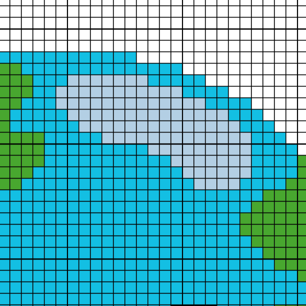 Happy Earth Cross Stitch Pattern - Image 3