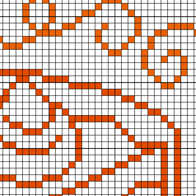 Swirly Pie Cross Stitch Pattern - Image 2