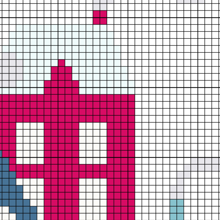 Winter Houses Cross Stitch Pattern - Image 3