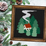 Forest Home Cross Stitch Pattern