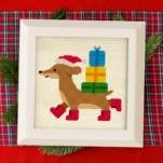 Merry Dogmas Cross Stitch Pattern