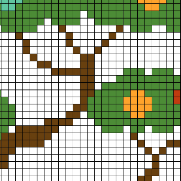 Christmas Bonsai Cross Stitch Pattern - Image 4
