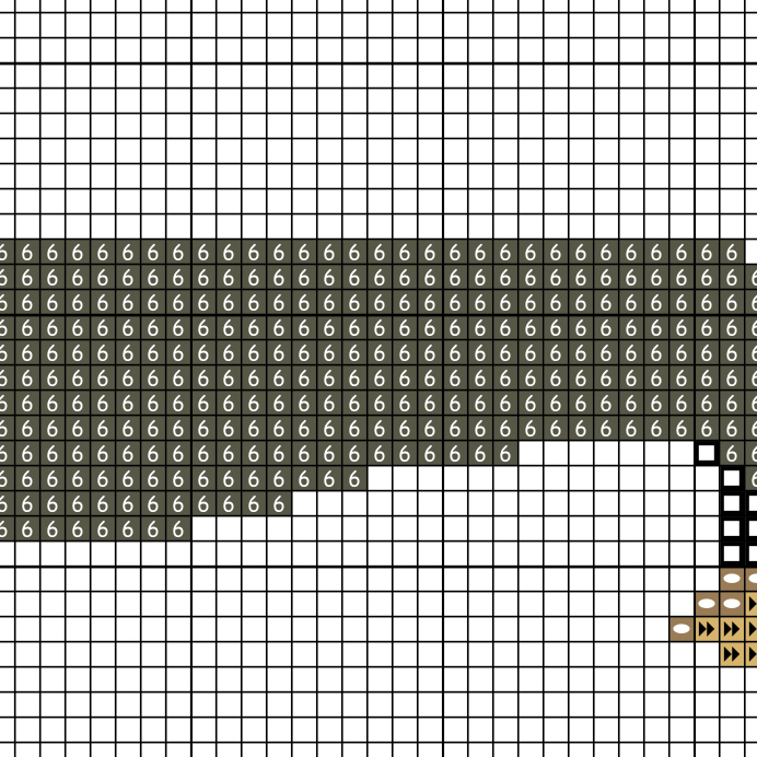 Christmas Dachshund Cross Stitch Pattern - Image 4